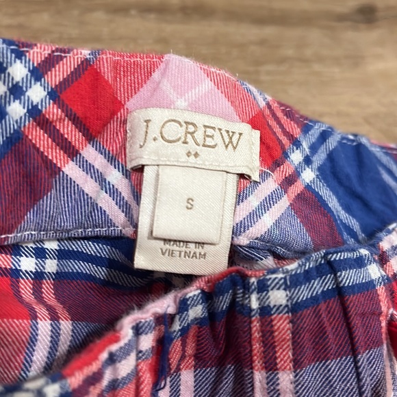 J CREW Men's Lightweight Plaid Cotton Pajama Pants - Size Small - Picture 3 of 4